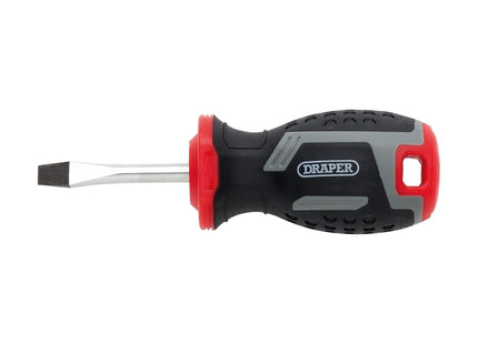 Draper Slotted Soft Grip Screwdriver, SL5.5 x 38mm Draper - Town Tools
