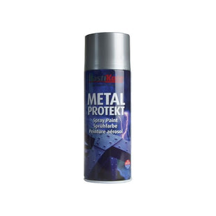 Plastikote Metal Protekt Spray Aluminium 400ml PlastiKote - RockBottom Nothampton