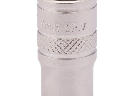 Draper Socket, 1/4" Sq. Dr., 9mm 82143 Draper - Town Tools 