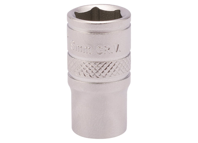 Draper Socket, 1/4" Sq. Dr., 9mm 82143 Draper - Town Tools 