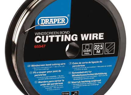 Draper Stainless Steel Square Wire for Wire Feeder/Starter - 0.5/0.6mm, 22.5M Draper - Town Tools 