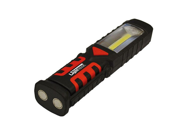 Lighthouse 3W COB LED Swivel Base Torch 220 lumens (Blister Pack) Lighthouse - RockBottom Northampton