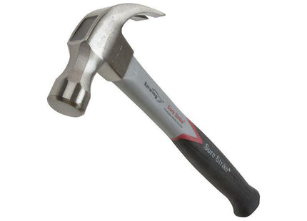 Estwing EMRF20C Surestrike Curved Claw Hammer Fibreglass Shaft 560g (20oz) Estwing - RockBottom Northamptin