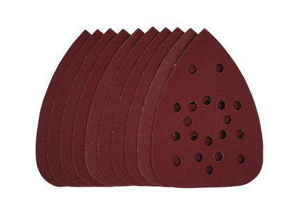 Draper Detail Sanding Sheets with Hook and Loop, 140mm, 240 Grit, SSD3 (Pack of Draper - Town Tools 