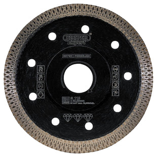 Draper Turbo-X Porcelain Diamond Blade, 115mm 99792 Draper - Town Tools 