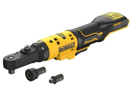 Dewalt Power Tools DCF500N XR 1/4in & 3/8in Sealed Head Ratchet 12V Bare Unit DeWALT Power Tools - RockBottom Northampton