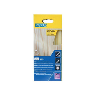 Rapid Wood Glue Sticks 12 x 190mm (Pack 48) Rapid - RockBottom Nothampton