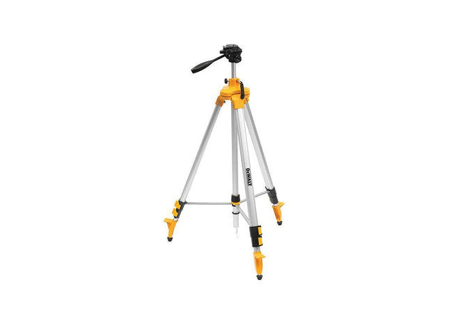 Dewalt Power Tools DE0733 Elevated 1/4in Laser Tripod 97-248cm DeWALT Power Tools - RockBottom Northampton