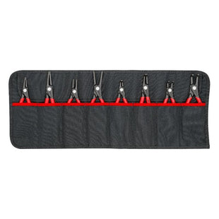Knipex Tool Roll Circlip Plier Set, 8 Piece Knipex - RockBottom Northampton