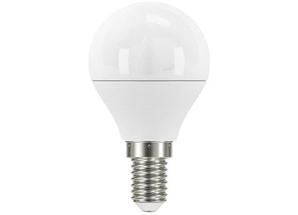 Energizer® LED SES (E14) Opal Golf Non-Dimmable Bulb, Warm White 470 lm 5.2W Energizer® - RockBottom Northamptin