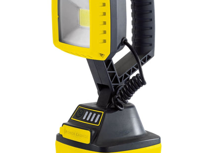 Draper COB LED Rechargeable Worklight, 10W, 1,000 Lumens, Yellow, 4 x 2.2Ah Batt Draper - Town Tools 