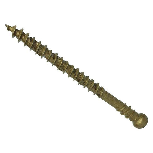 Forgefix ForgeFast TORX® Compatible Decking Screws Reduced Head Tan 4.5x50 T15 Tub 600 ForgeFix - RockBottom Northampton