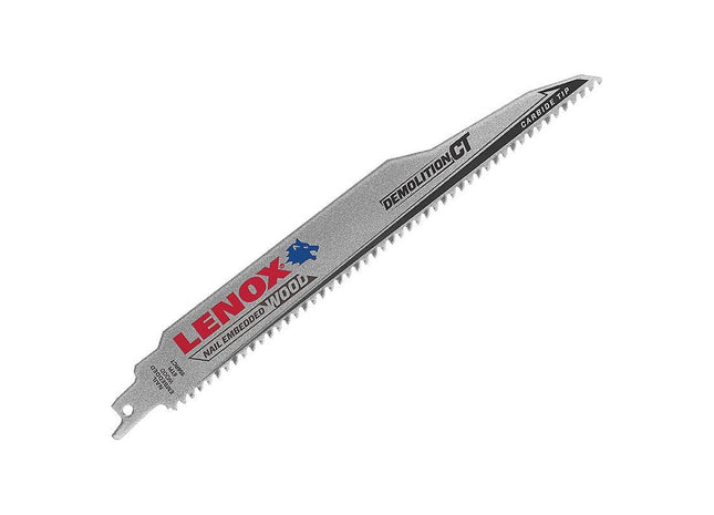 Lenox 956RCT DEMOLITION CT™ Reciprocating Saw Blade 230mm 6 TPI LENOX - RockBottom Northampton