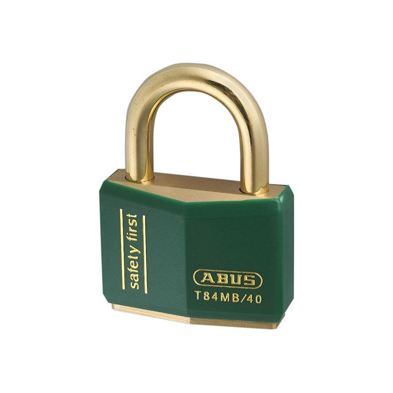 Abus Mechanical T84MB/40mm Green Rustproof Padlock ABUS Mechanical - RockBottom Northampton 