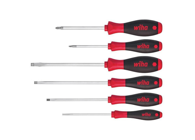 Wiha SoftFinish® SL/PZ Screwdriver Set, 6 Piece Wiha - RockBottom Northampton