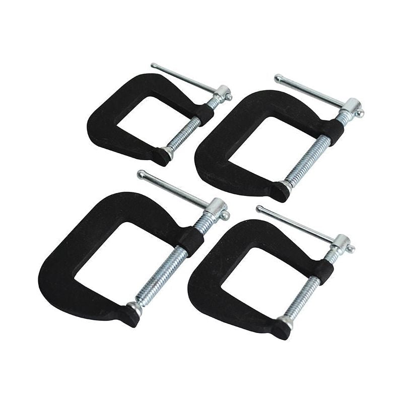 Faithfull Forged Mini Clamp Set, 4 Piece Faithfull - RockBottom Northampton