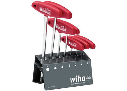 Wiha L-key with T-handle Set, 8 Piece Wiha - RockBottom Northampton