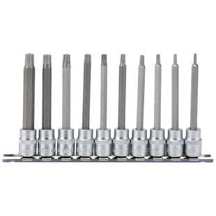 Draper TX-STAR Security Socket Bit Set, 3/8" Sq. Dr. (10 Piece) Draper - Town Tools 