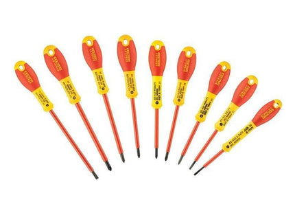 Stanley® Hand Tools FatMax® VDE Insulated Screwdriver Set, 10 Piece STANLEY® Hand Tools - RockBottom Nothampton