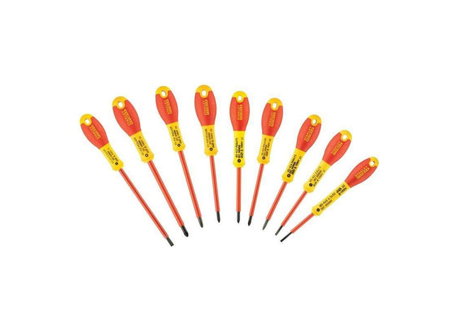 Stanley® Hand Tools FatMax® VDE Insulated Screwdriver Set, 10 Piece STANLEY® Hand Tools - RockBottom Nothampton