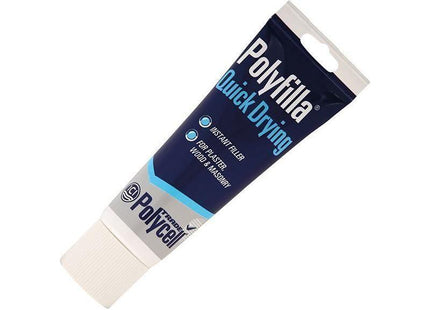 Polycell Trade Quick Dry Polyfilla Tube 330g Polycell - RockBottom Nothampton