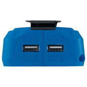 Draper D20 20V USB Adaptor with Two Ports 69249 Draper - Town Tools 