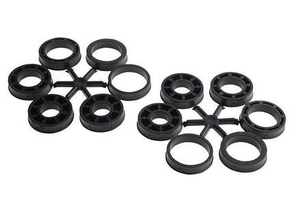 Lessmann Wheel Brush D100mm x W20-22 x 30 Bore Steel Wire 0.30 + Adaptors Set 1 Lessmann - RockBottom Northampton