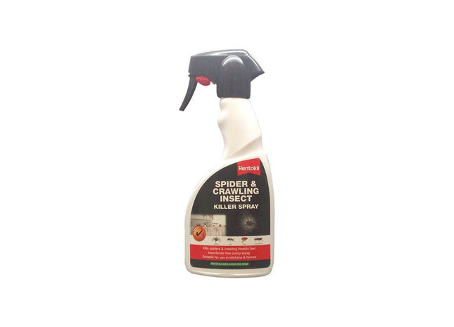 Rentokil Spider & Crawling Insect Killer Spray 500ml Rentokil - RockBottom Nothampton