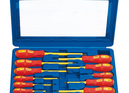 Draper VDE Approved Fully Insulated Screwdriver Set (11 Piece) 69234 Draper - Town Tools 