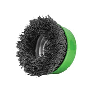 Faithfull Wire Cup Brush 80mm M14x2, 0.30mm Stainless Steel Wire Faithfull - RockBottom Northampton