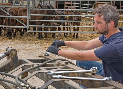 Draper HI-TORQ Metric Combination Spanner Set (6 Piece) 26695 Draper - Town Tools 