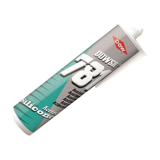 Dowsil 781 Silicone Sealant White 310ml Dowsil - RockBottom Northampton