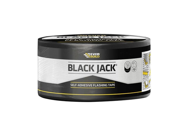 Everbuild Sika Black Jack® Flashing Tape, Trade 300mm x 10m Everbuild Sika - RockBottom Northamptin
