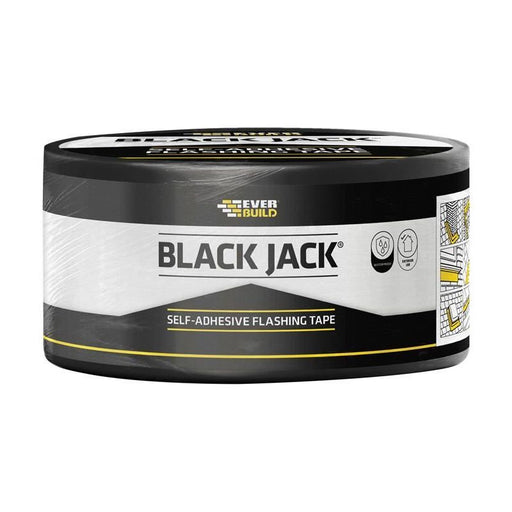 Everbuild Sika Black Jack® Flashing Tape, Trade 300mm x 10m Everbuild Sika - RockBottom Northamptin
