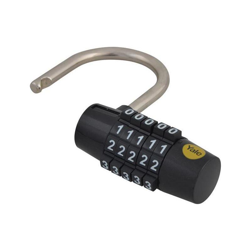 Yale Locks Standard Security Combination Padlock 48mm Yale Locks - RockBottom Northampton