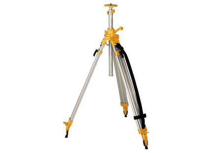 Dewalt Power Tools DE0735 5/8in Thread Construction Tripod 115 - 300cm DeWALT Power Tools - RockBottom Northampton