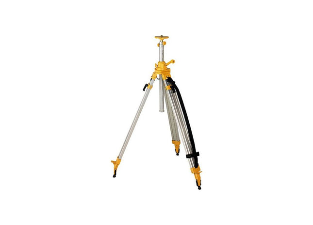 Dewalt Power Tools DE0735 5/8in Thread Construction Tripod 115 - 300cm DeWALT Power Tools - RockBottom Northampton