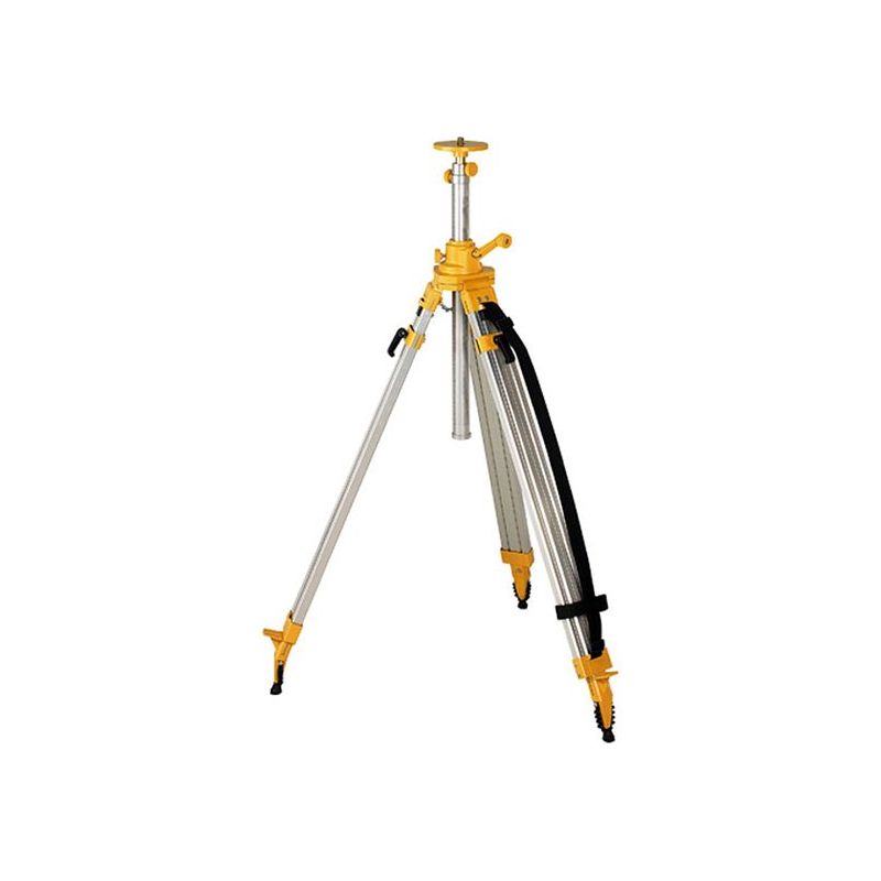 Dewalt Power Tools DE0735 5/8in Thread Construction Tripod 115 - 300cm DeWALT Power Tools - RockBottom Northampton