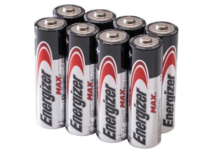 Energizer® MAX® AA Alkaline Batteries (Pack 4 + 4 Free) Energizer® - RockBottom Northamptin