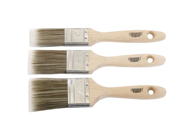Draper Expert Paint Brush Set (3 Piece) 82509 Draper - Town Tools 