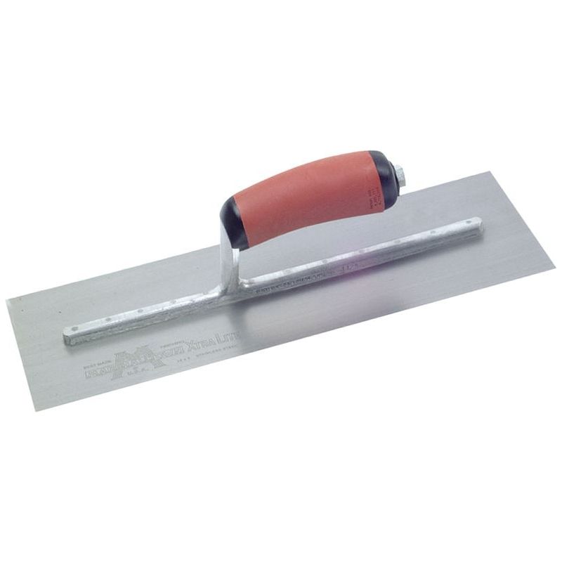 Marshalltown MPB13SSD Pre-Worn PermaShape® Finishing S/S Trowel DuraSoft® Handle 13 x 5in Marshalltown - RockBottom Northampton
