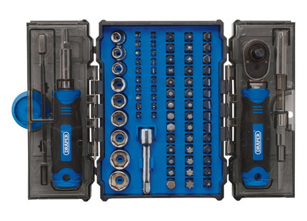 Draper Ratchet and Screwdriver Bit Set (78 Piece) 28029 Draper - Town Tools 