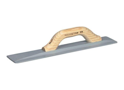 Marshalltown M145 Square Ended Magnesium Float, Shaped Wooden Handle 16 x 3.1/8in Marshalltown - RockBottom Northampton
