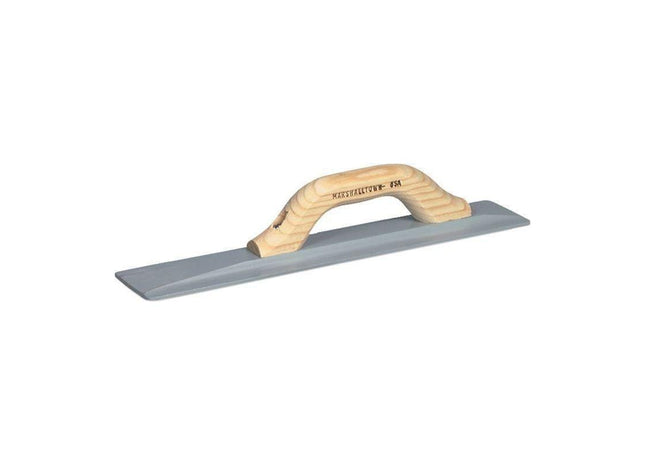 Marshalltown M145 Square Ended Magnesium Float, Shaped Wooden Handle 16 x 3.1/8in Marshalltown - RockBottom Northampton