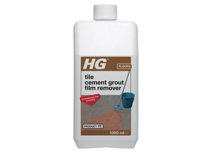 Hg Tile Cement Grout Film Remover 1 litre HG - RockBottom Northampton