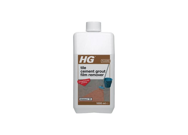 Hg Tile Cement Grout Film Remover 1 litre HG - RockBottom Northampton