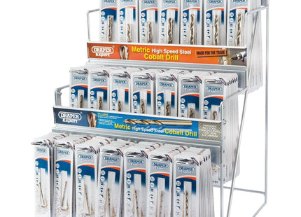 Draper Assorted Metric HSS Cobalt Drill Bit Merchandiser (144 Piece) 64044 Draper - Town Tools 