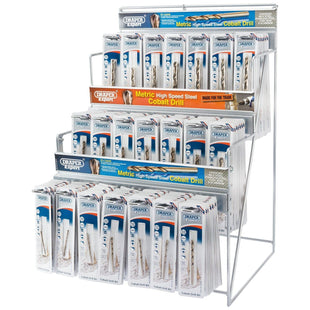 Draper Assorted Metric HSS Cobalt Drill Bit Merchandiser (144 Piece) 64044 Draper - Town Tools 