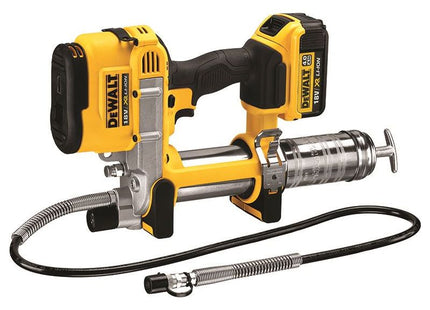 Dewalt Power Tools DCGG571M1 Cordless XR Grease Gun 18V 1 x 4.0Ah Li-ion DeWALT Power Tools - RockBottom Northampton
