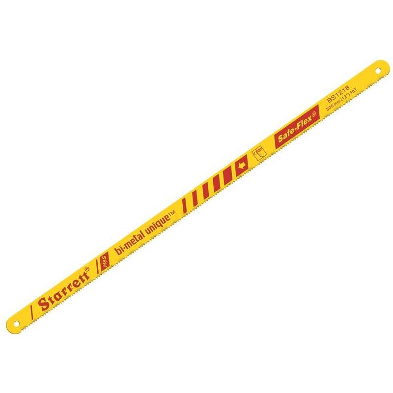 Starrett Bi-Metal Unique Safe-Flex Hacksaw Blades 300mm (12in) x 32 TPI Pack 100 Starrett - RockBottom Nothampton